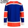 Børn NHL Edmonton Oilers Trøje Tilpasset Heritage Classic Adidas 2023-24 Blå Authentic